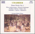 Chabrier / Rabol - Piano Works 1 - Music CD