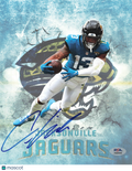 Christian Kirk Signed Jacksonville Jaguars Football 8x10 Photo PSA Autographed
