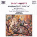 Shostakovich / Slovak / Czecho-slovak Rso - Symphony 13 - Music CD