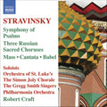 Stravinsky / Hart / Bogdan / Taylor / Pao / Craft - Symphony Of Psalms - Music CD