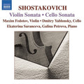 Shostakovich / Fedotov / Yablonsky / Saranceva - Violin & Cello Sonatas - Music CD