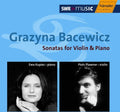 Bacewicz / Plawner / Kupiec - Sonatas For Violin & Piano - Music CD