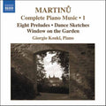 Martinu / Koukl - Complete Piano Music 1 - Music CD