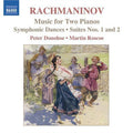 Rachmaninoff / Donohoe / Roscoe - Works For Two Pianos - Music CD