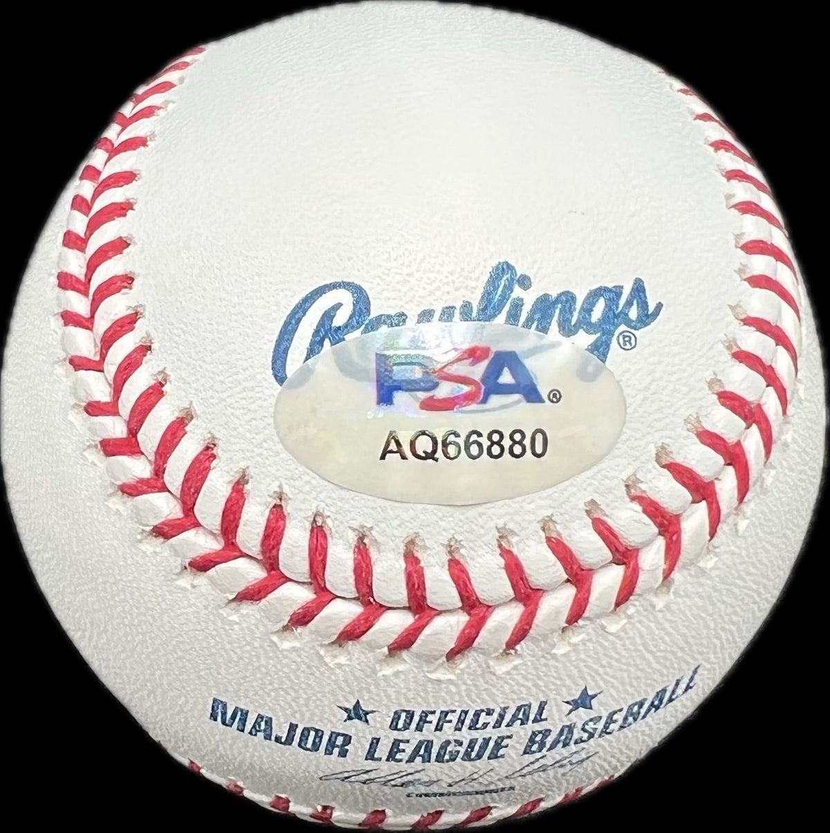 Adam Laird Signed MLB Baseball PSA