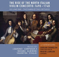 Navara / Legrenzi / Albinoni / Chandler / Lawson - Rise Of The North Italian Violin Concerto 1960 1 - Music CD