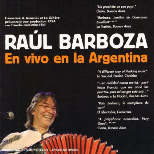 Barboza,raul - En Vivo En La Argentina - Music CD