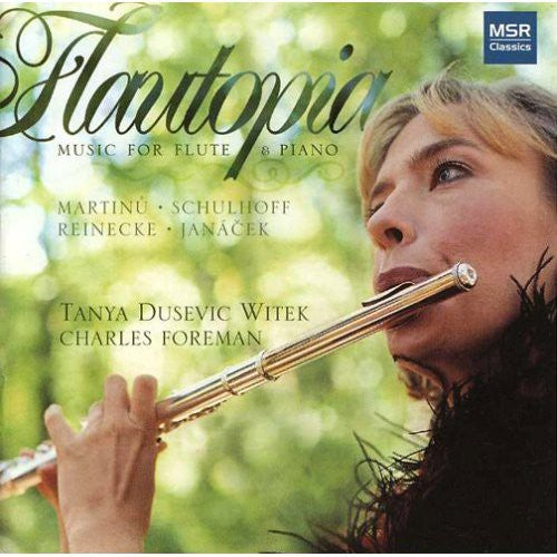 Martinu / Schulhoff / Janacek / Dusevic / Foreman - Flautopia - Music For Flute & Piano - Music CD