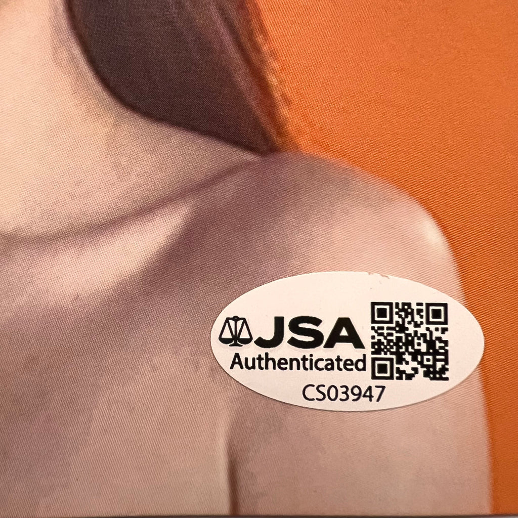 Sienna Spiro Signed Visitor Framed Display CD Insert JSA Autographed