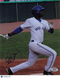D.J. Davis Toronto Blue Jays Signed 8x10 Photo PSA
