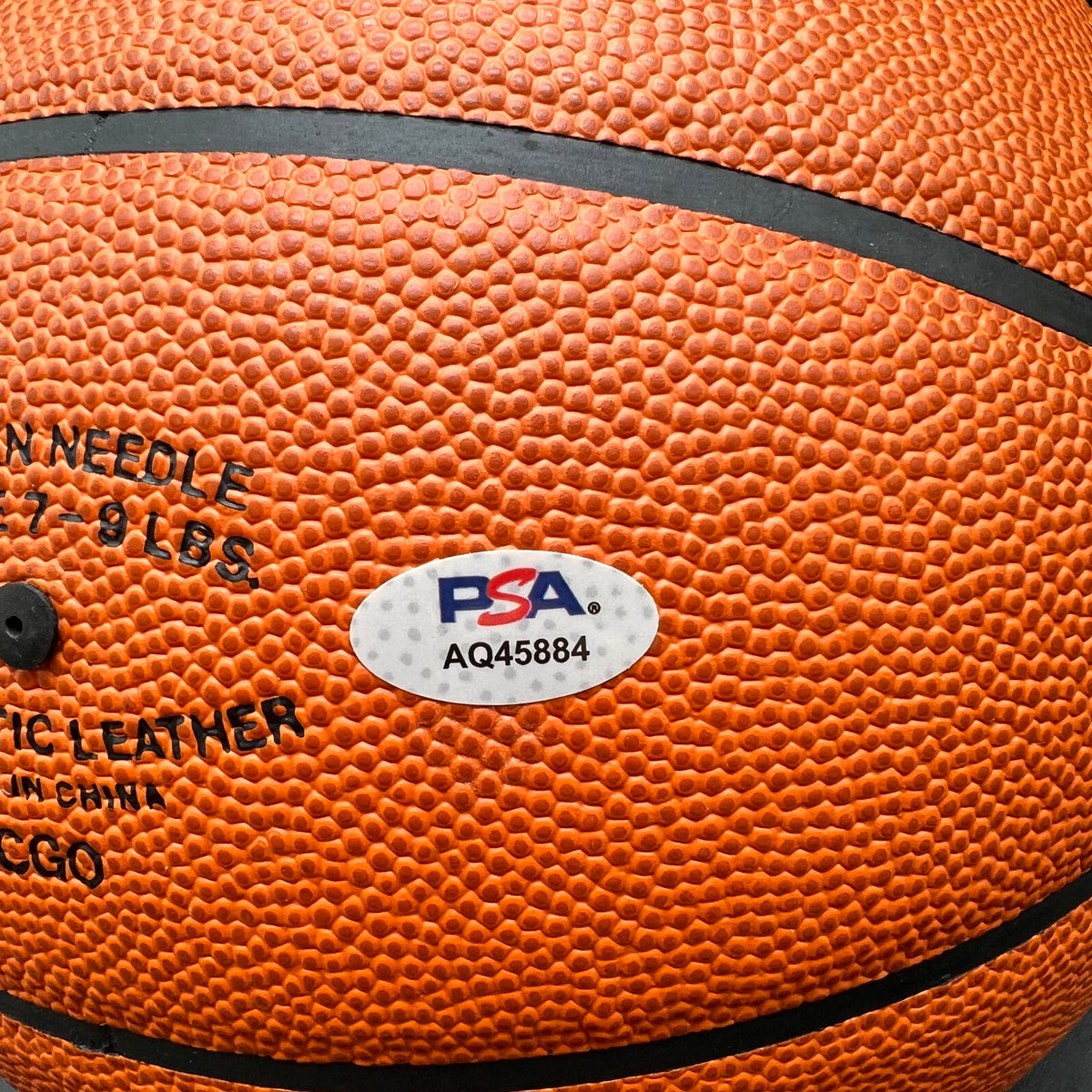 Charles Barkley Signed Basketball NBA PSA
