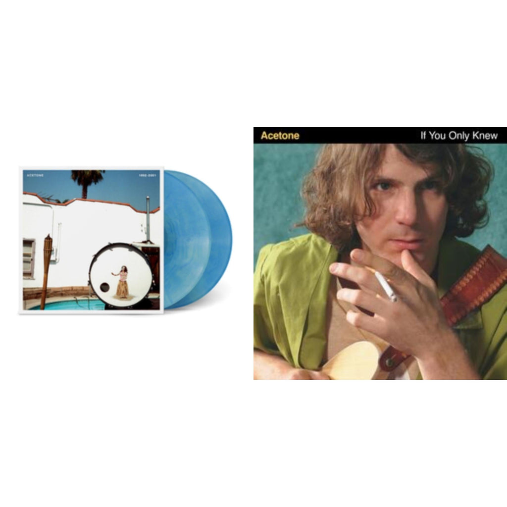 Acetone - If You Only Knew (2LP) & 1992 - 2001 (Blue Vinyl/2LP)