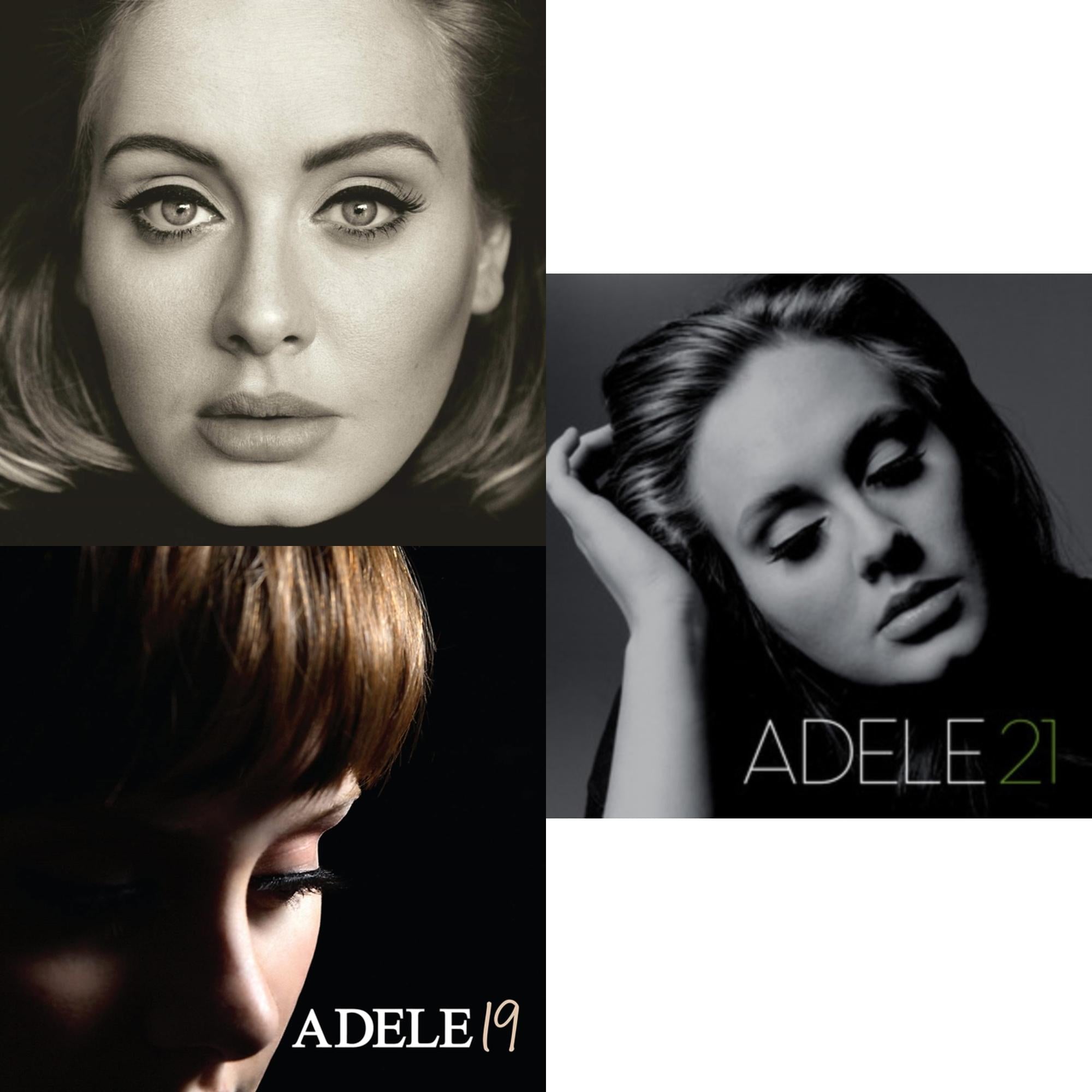 Adele - 19 & 21 & 25 - LP Vinyl Bundle