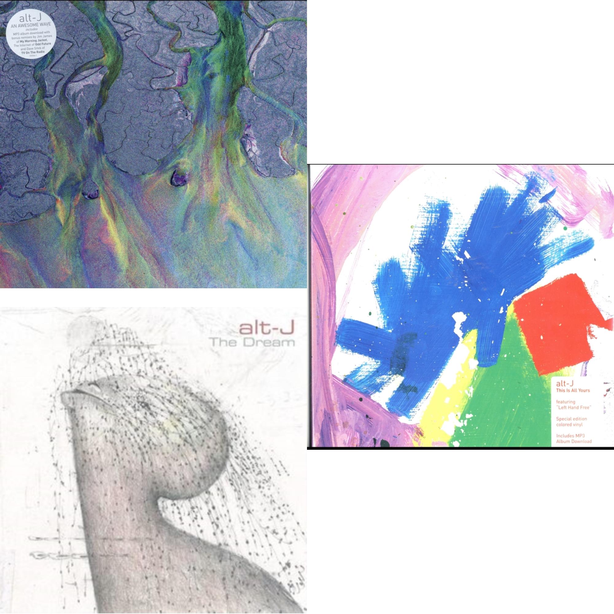 Alt-J - Dream & This Is All Yours (Neon Yellow LP Vinyl) & Awesome Wave