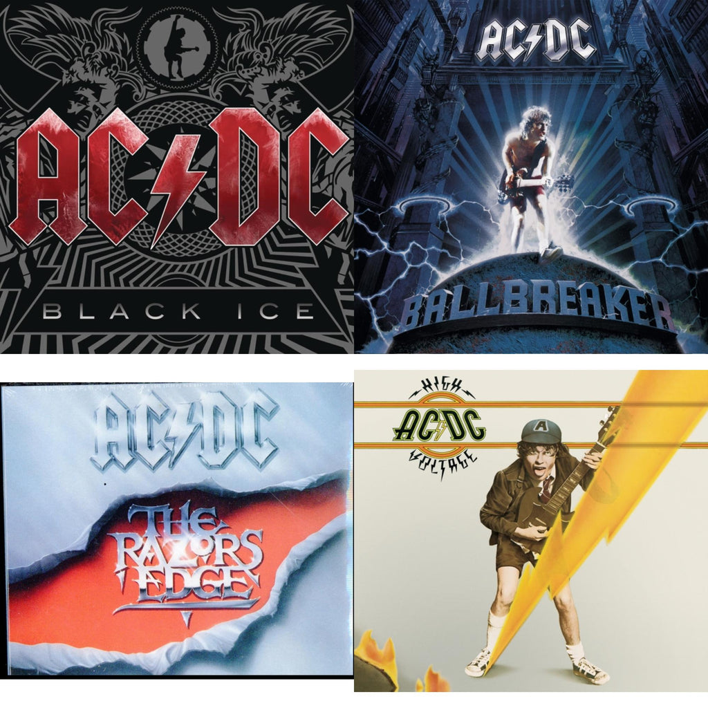 High Voltage & Razor's Edge & Black Ice & Ballbreaker