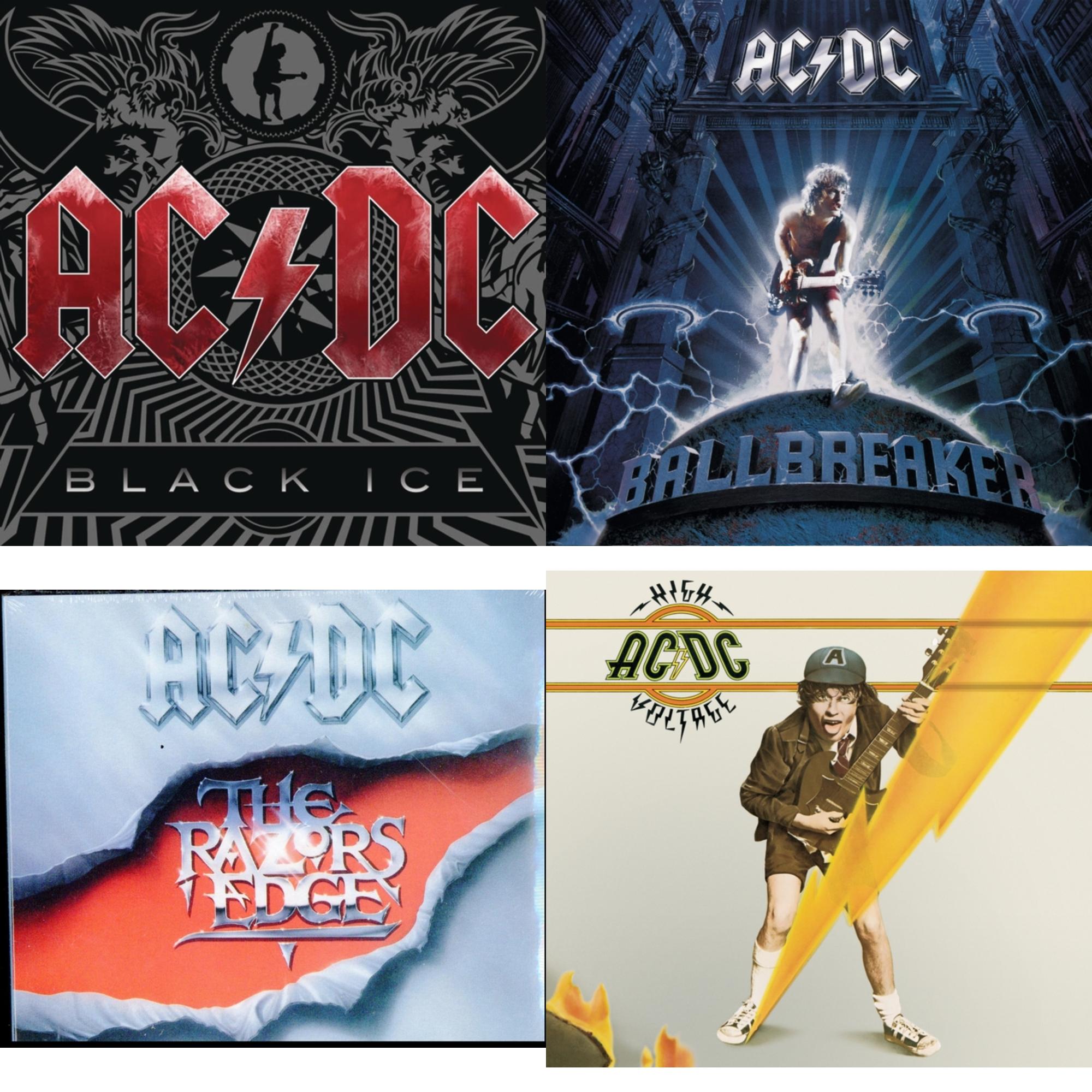 High Voltage & Razor's Edge & Black Ice & Ballbreaker