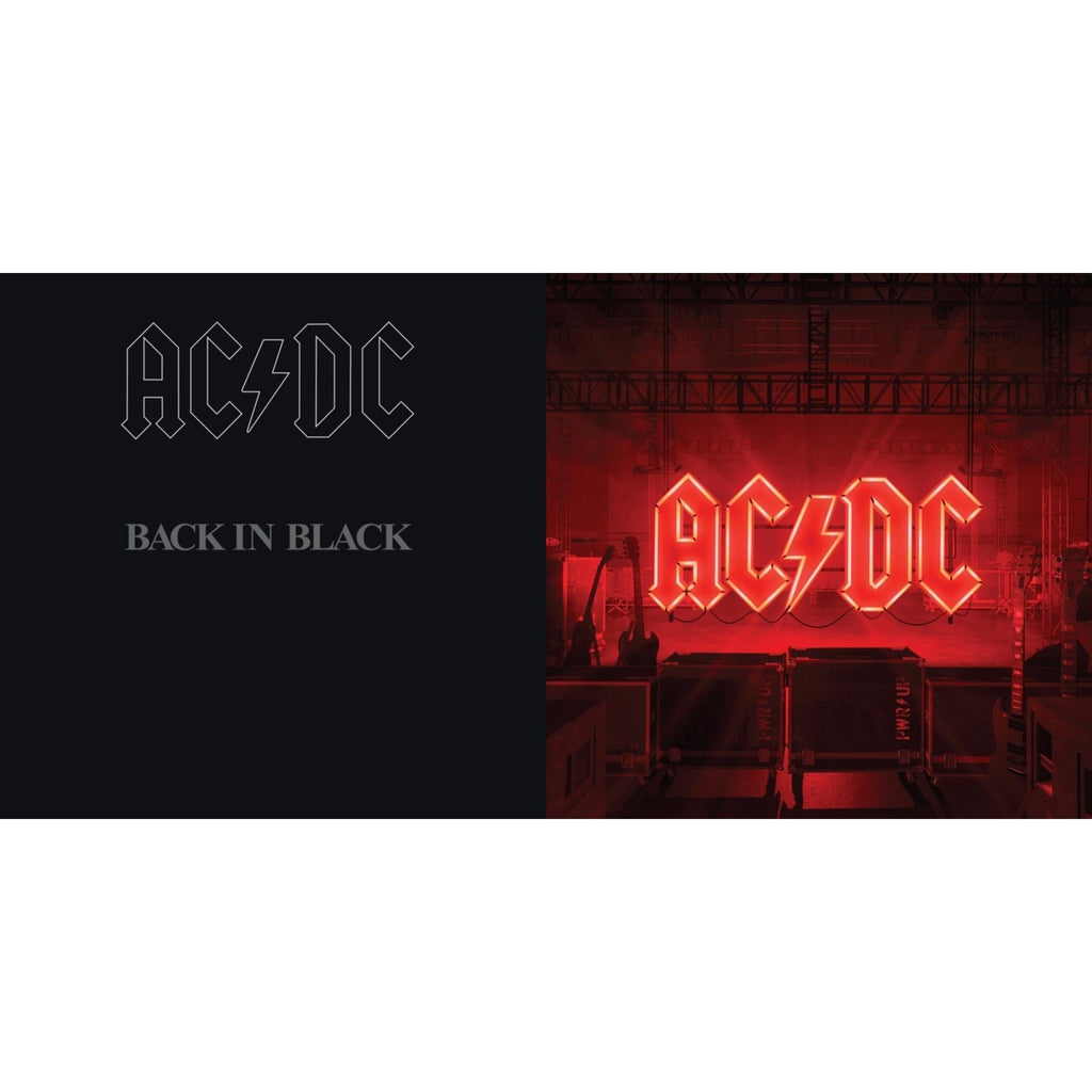Ac/Dc - Power Up (180G/Gatefold Jacket/Inner Sleeve) & Back In Black (180G) - LP Vinyl Bundle