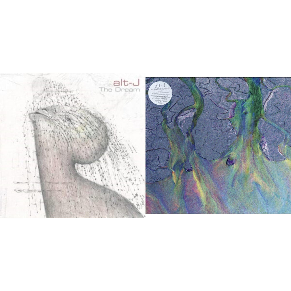 Alt-J - Dream (Milky Clear LP Vinyl) (I) & Awesome Wave