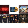 Ac/Dc - Power Up (180G/Gatefold Jacket/Inner Sleeve) & Ballbreaker (50Th Anniversary/Gold Color LP Vinyl) & Dirty Deeds Done Dirt Cheap (180G) & Powerage (180G) & Live (2LP/180G) & Stiff Upper Lip (180G)
