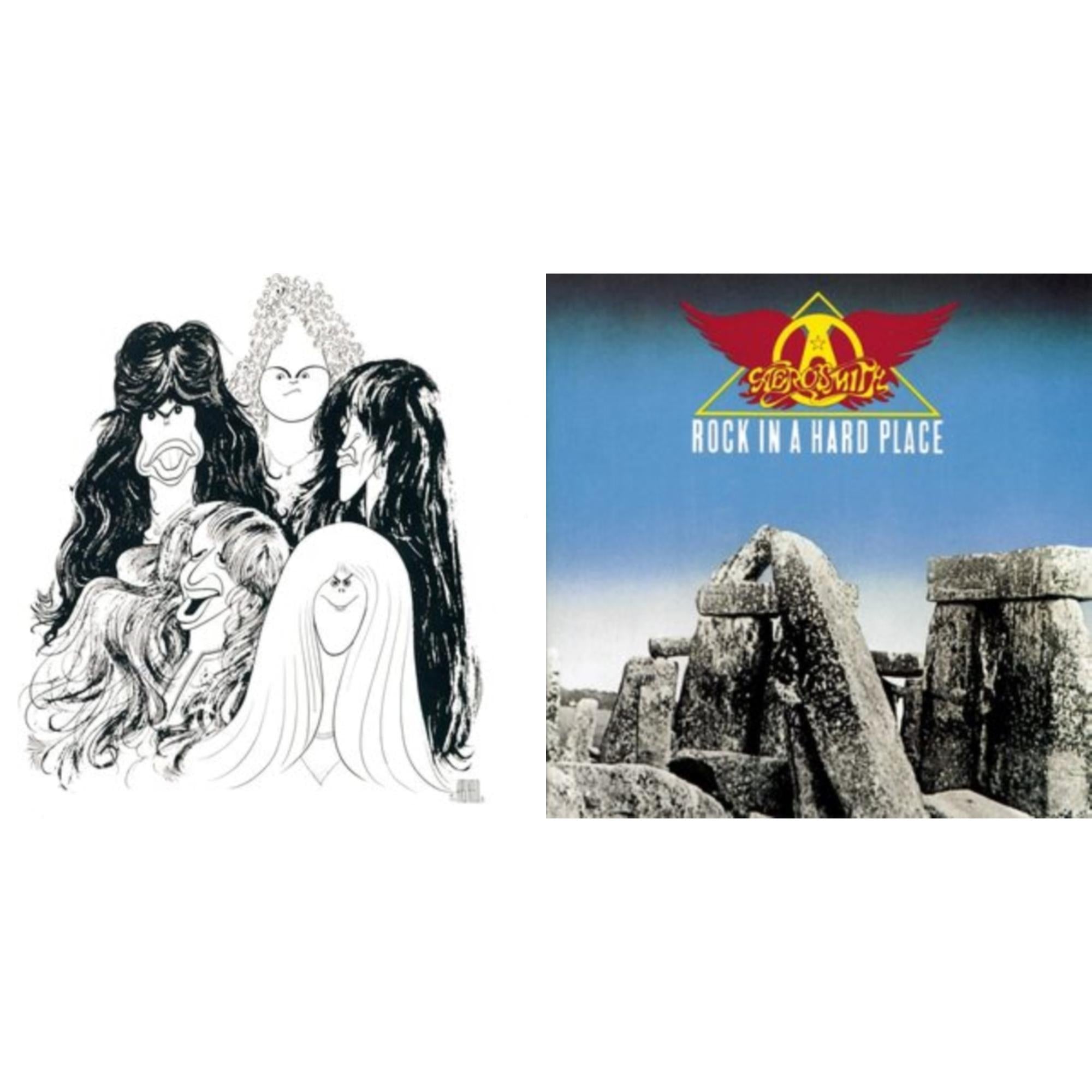 Aerosmith - Draw The Line & Rock In A Hard Place - LP Vinyl Bundle