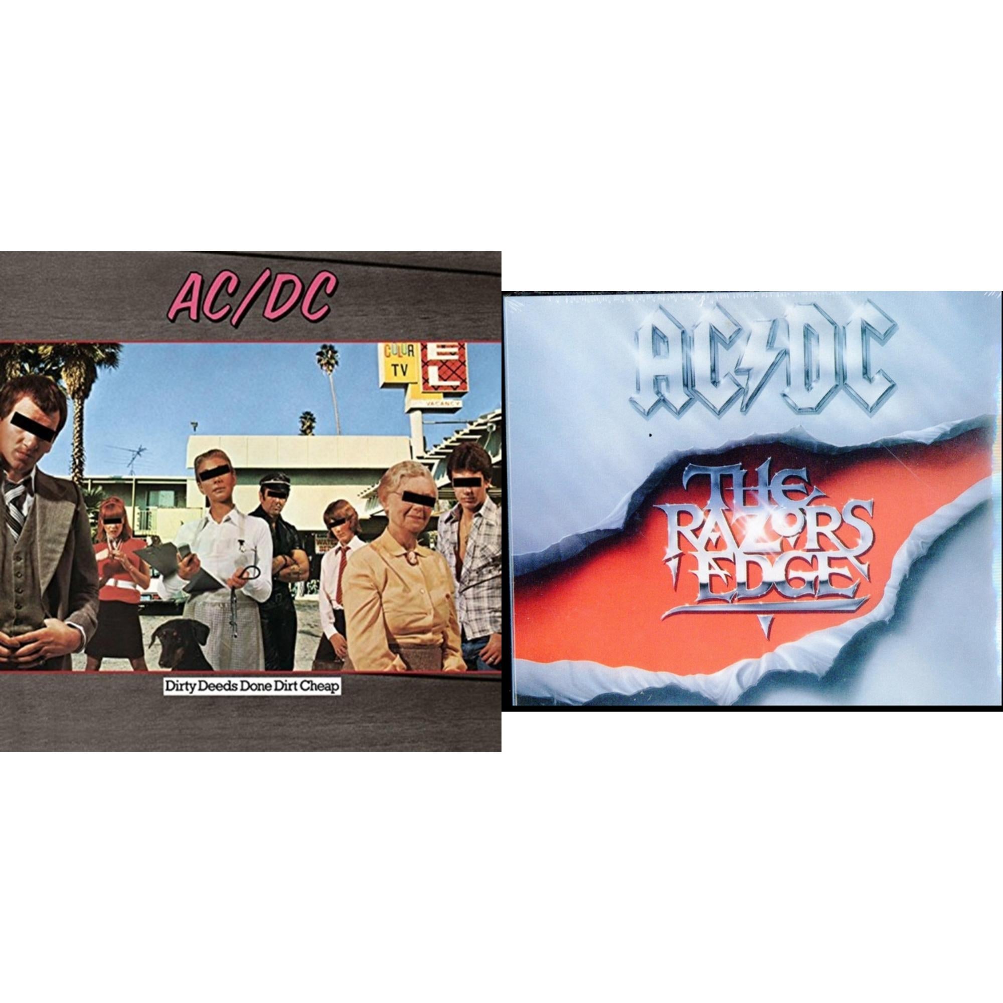 Dirty Deeds Done Dirt Cheap & Razor's Edge