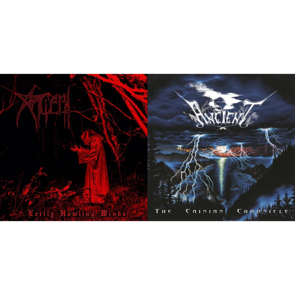 Eerily Howling Winds (2LP/Transparent Red Vinyl) & Cainian Chronicle (2LP/Limited/Transparent Blue/Black Marbled Vinyl)
