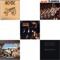 74 Jailbreak (180G) & Dirty Deeds Done Dirt Cheap (180G) & Back In Black (180G) & For Those About To Rock (180G) & Live (2LP/180G)