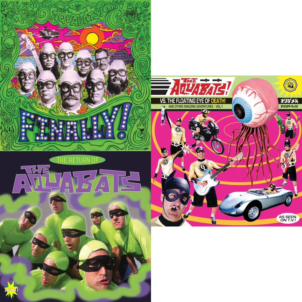 Finally! (2LP) & Return Of The Aquabats & Aquabats Vs. The Floating Eye Of Death! (2LP)