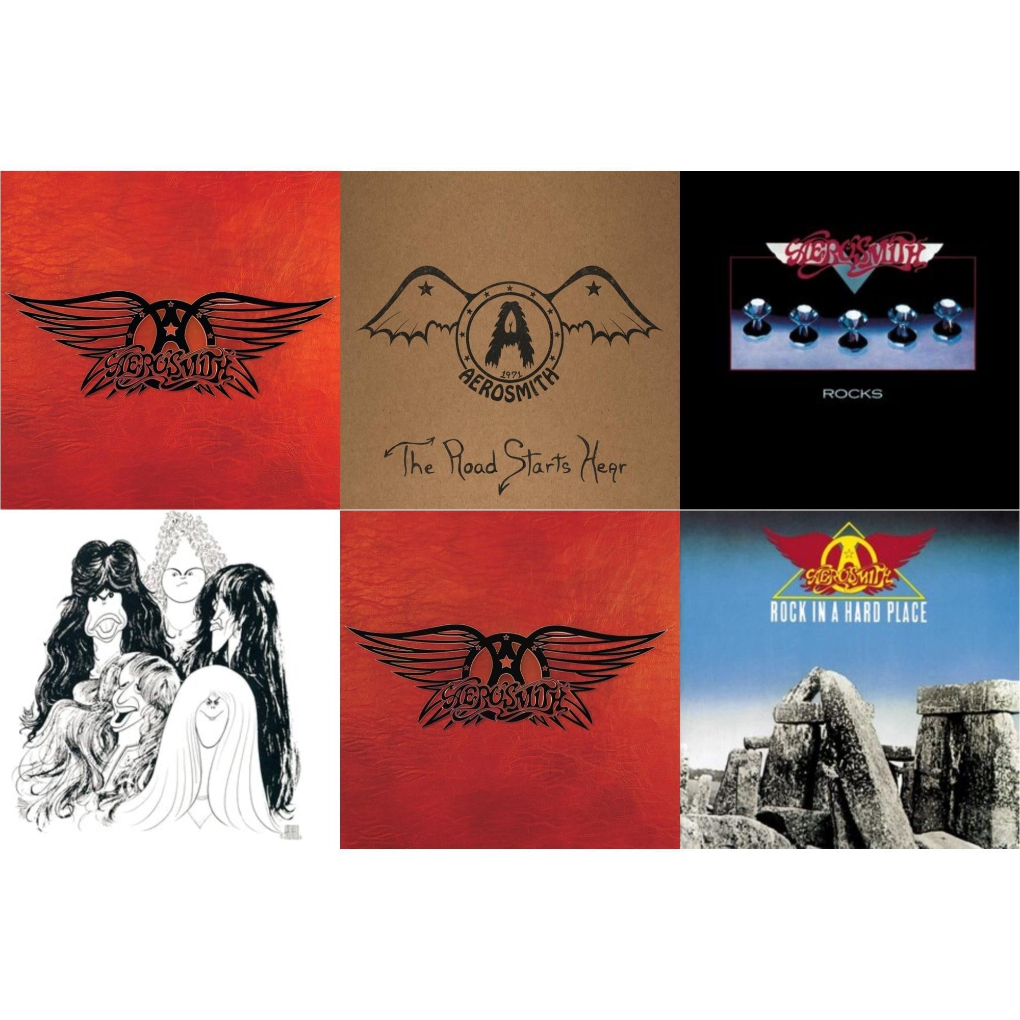 1971: The Road Starts Here & Greatest Hits & Greatest Hits (2LP) & Rocks & Rock In A Hard Place & Draw The Line