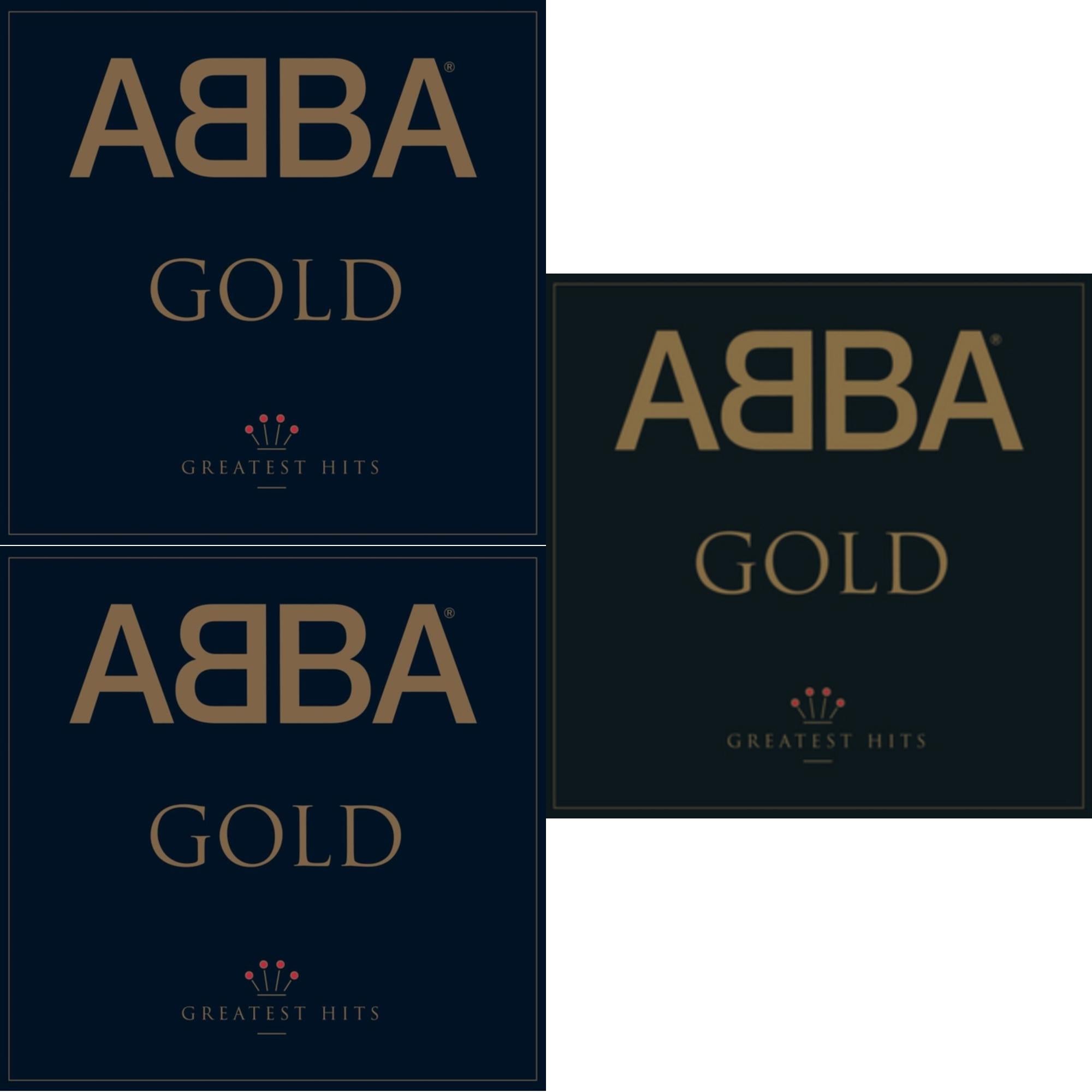 Abba - Gold - Greatest Hits (Gold Vinyl/2LP) & Gold - Greatest Hits (Picture Disc/2LP) & Gold (2LP)