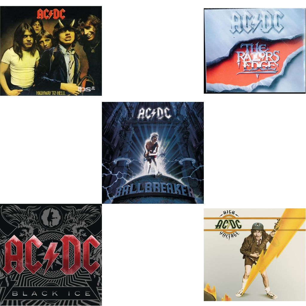 High Voltage & Highway To Hell & Razor's Edge & Black Ice & Ballbreaker