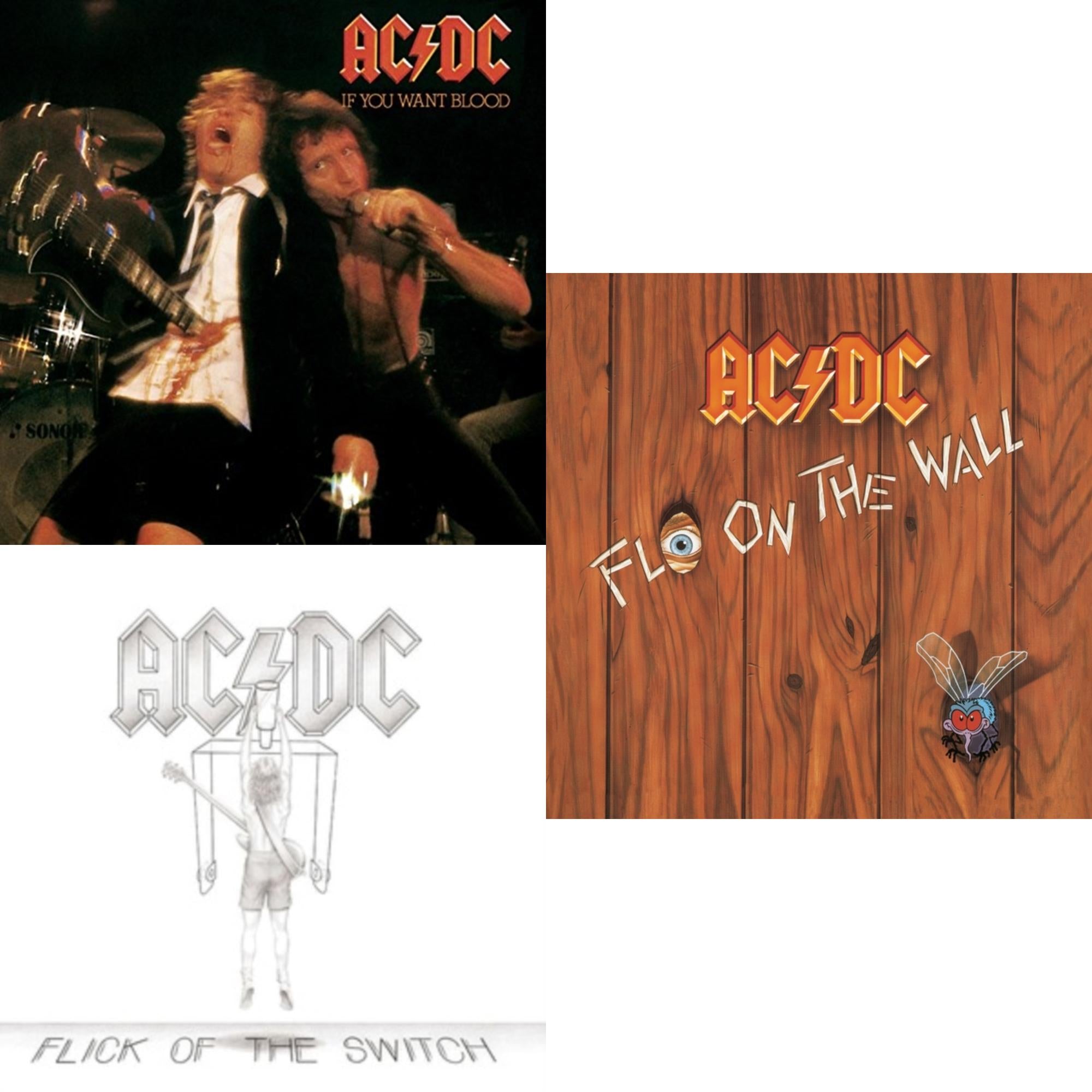 If You Want Blood You've Got It & Flick Of The Switch & Fly On The Wall