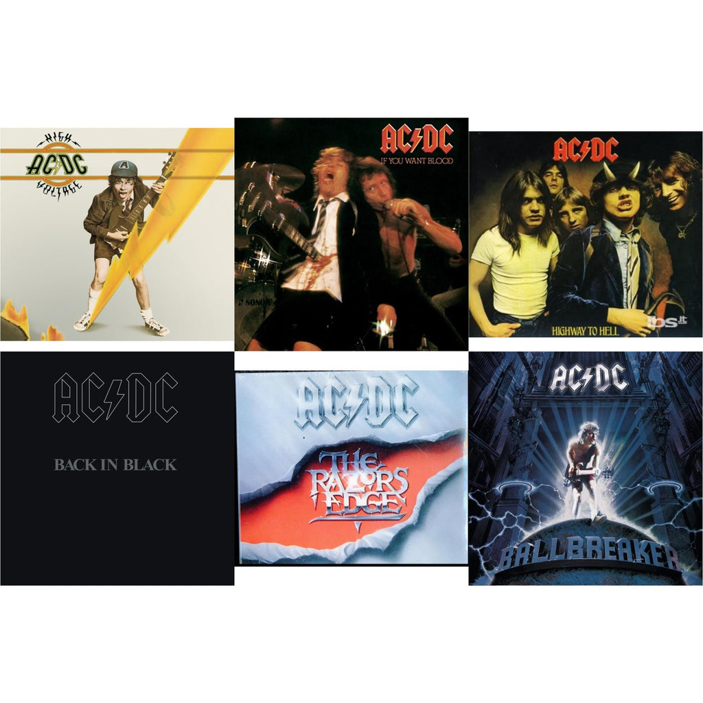 High Voltage & If You Want Blood You've Got It & Highway To Hell & Back In Black & Razor's Edge & Ballbreaker