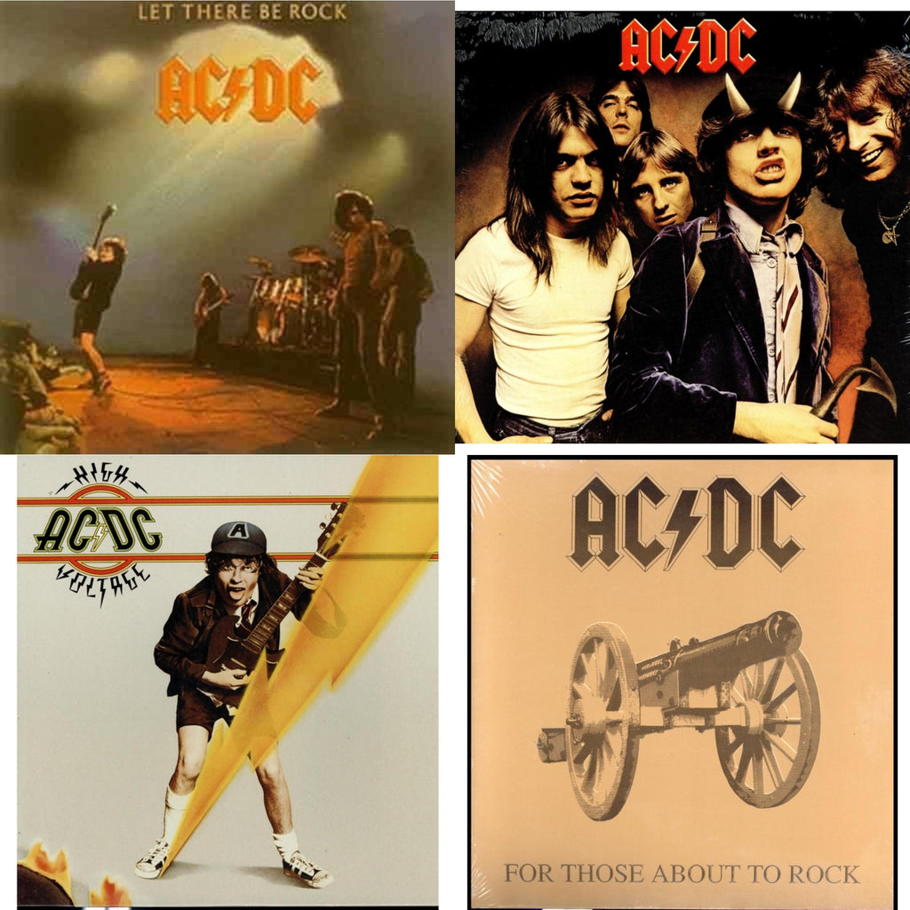 High Voltage (180G) & Let There Be Rock (180G) & Highway To Hell (180G) & For Those About To Rock (180G)