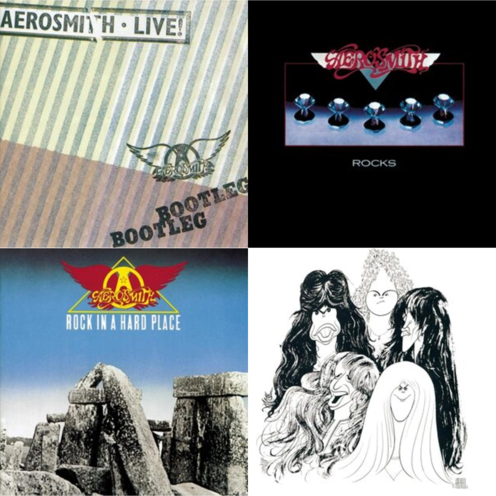Aerosmith - Live! Bootleg (2LP) & Rocks & Rock In A Hard Place & Draw The Line