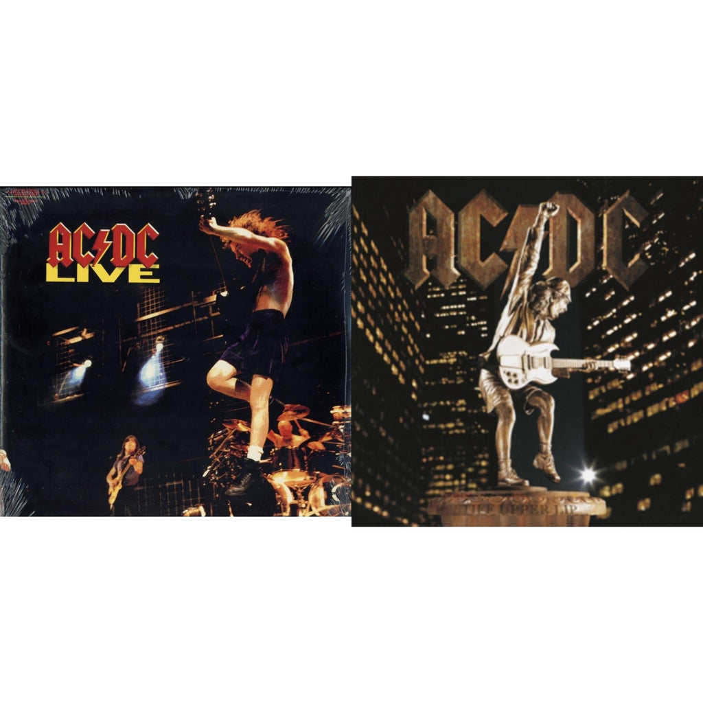 Live (2LP/180G) & Stiff Upper Lip (180G)