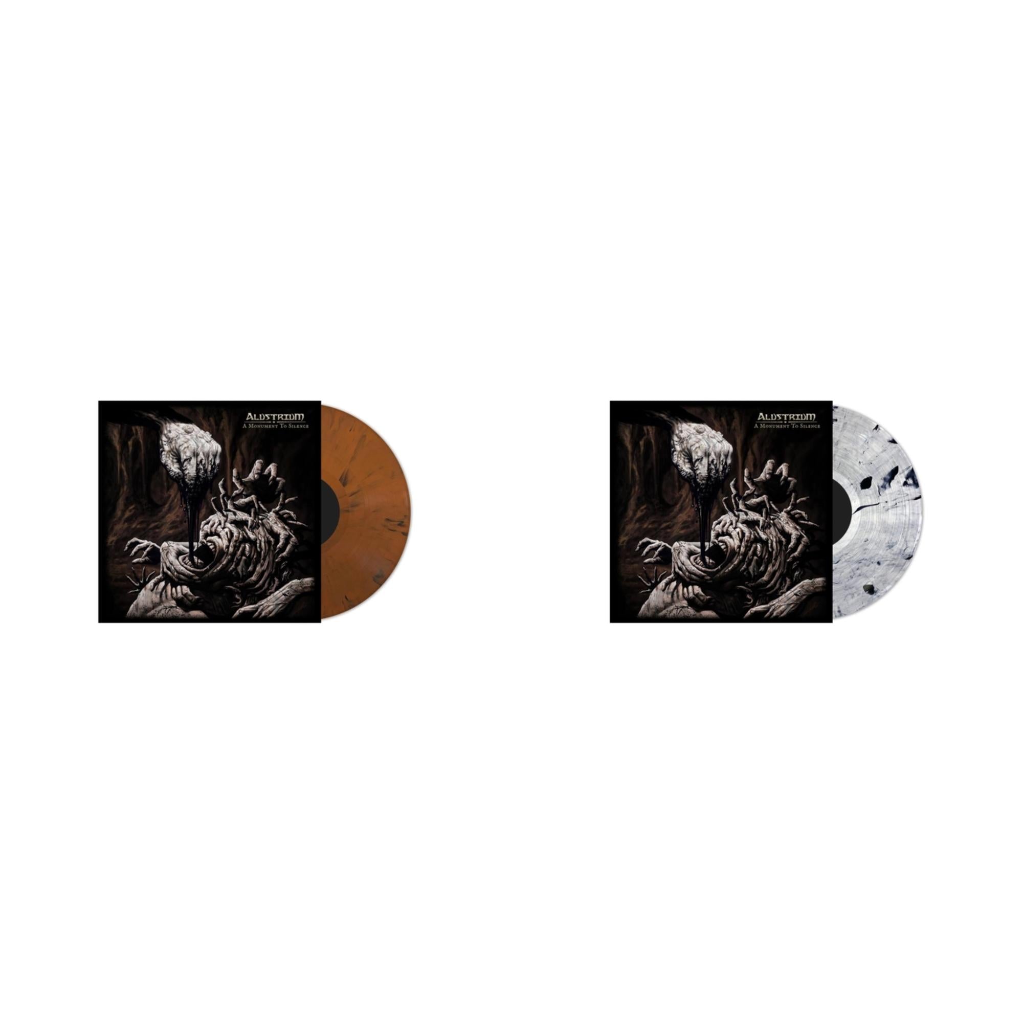 Monument To Silence (Brown/Black Blend LP Vinyl) & Monument To Silence (Silver/Black LP Vinyl)