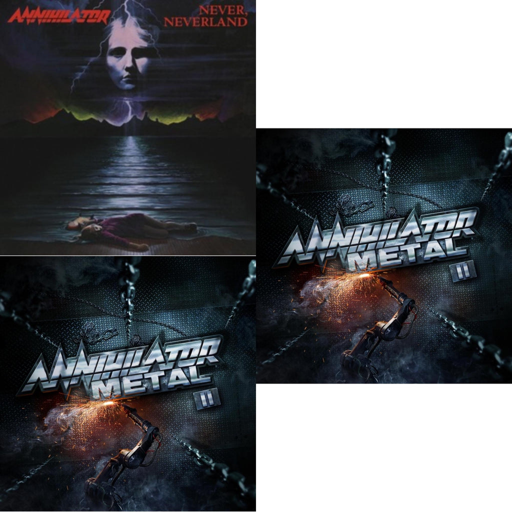 Metal Ii (Limited/Transparent Orange Vinyl/2LP) & Metal Ii (Limited/Turquoise Vinyl/2LP) & Never, Neverland (180G)