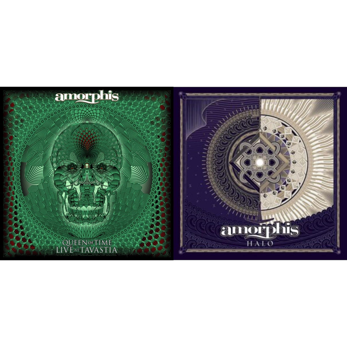 Halo & Queen Of Time (Live At Tavastia 2021) (2LP/Green Blackdust W/ Signed Insert)
