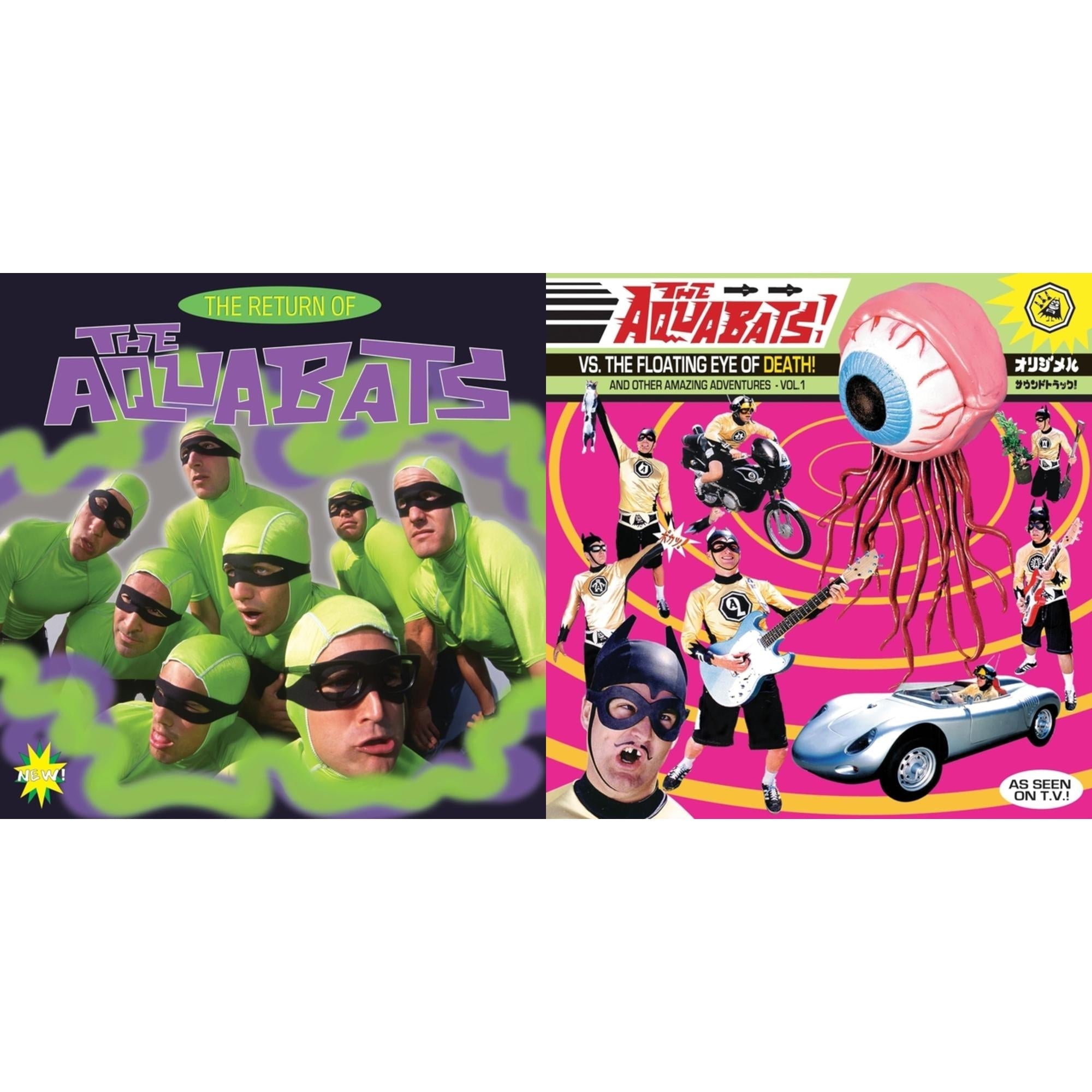 Return Of The Aquabats & Aquabats Vs. The Floating Eye Of Death! (2LP)