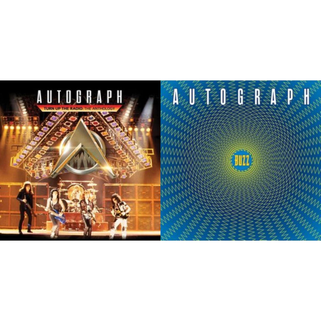 Autograph - Buzz (Neon Yellow LP Vinyl) & Turn Up The Radio - The Anthology