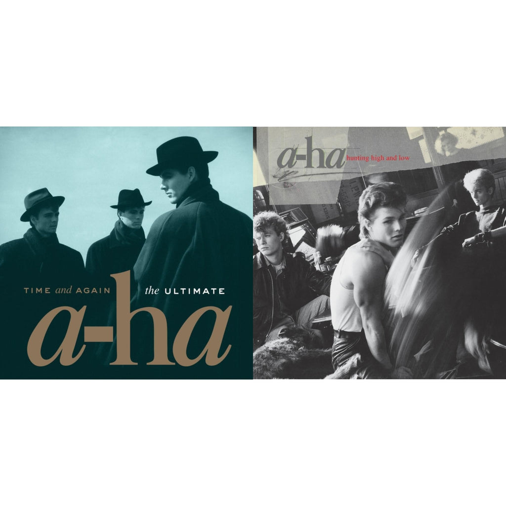 Hunting High & Low (Orange LP Vinyl) (Rocktober) & Time & Again: The Ultimate A-Ha