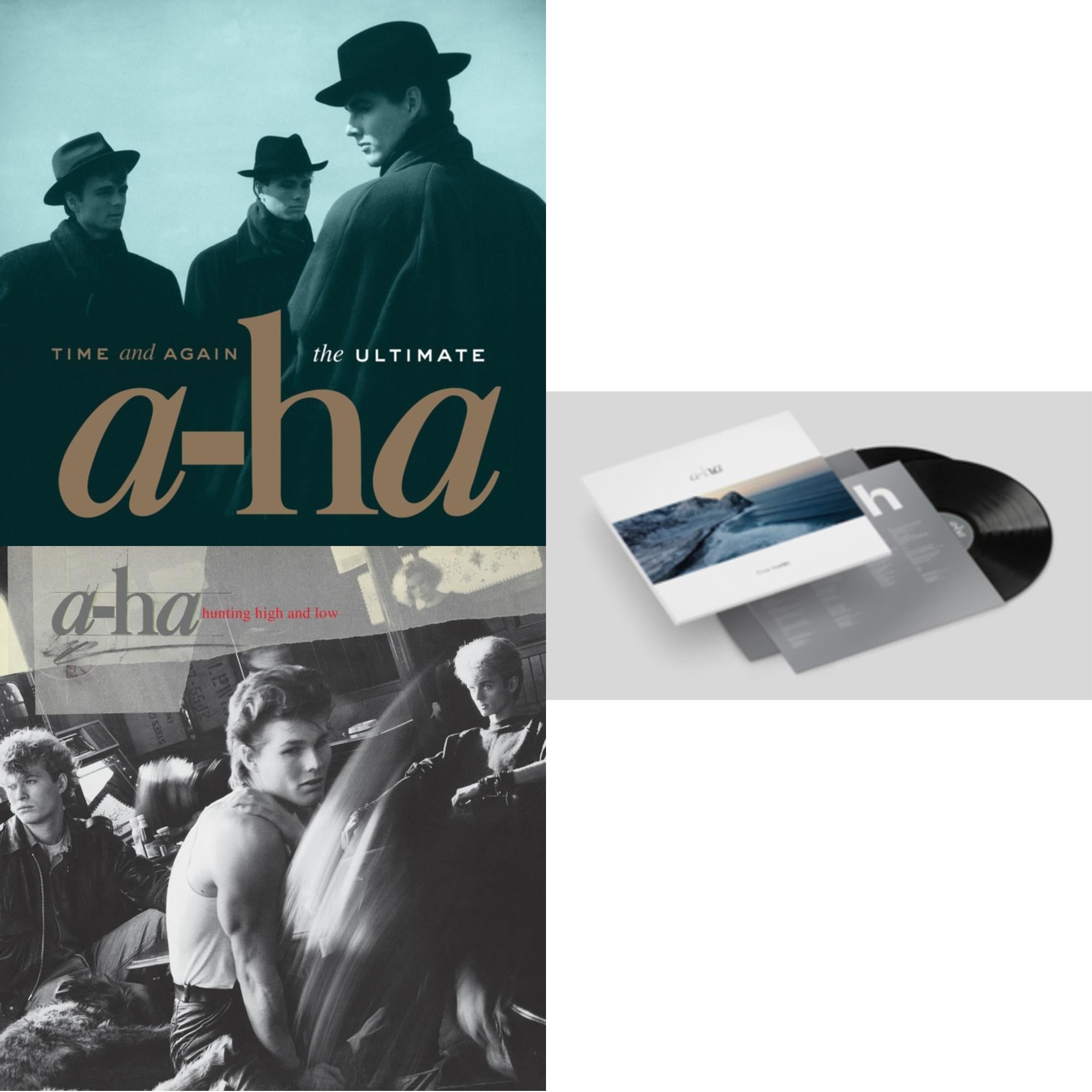 Hunting High & Low (Orange LP Vinyl) (Rocktober) & True North & Time & Again: The Ultimate A-Ha