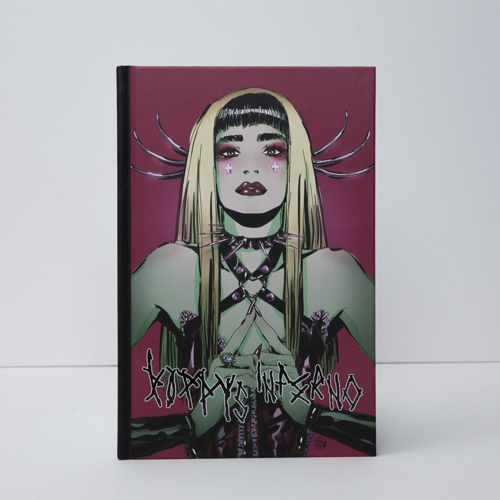 Poppy Poppy's Inferno - Hardcover Book Pink Variant