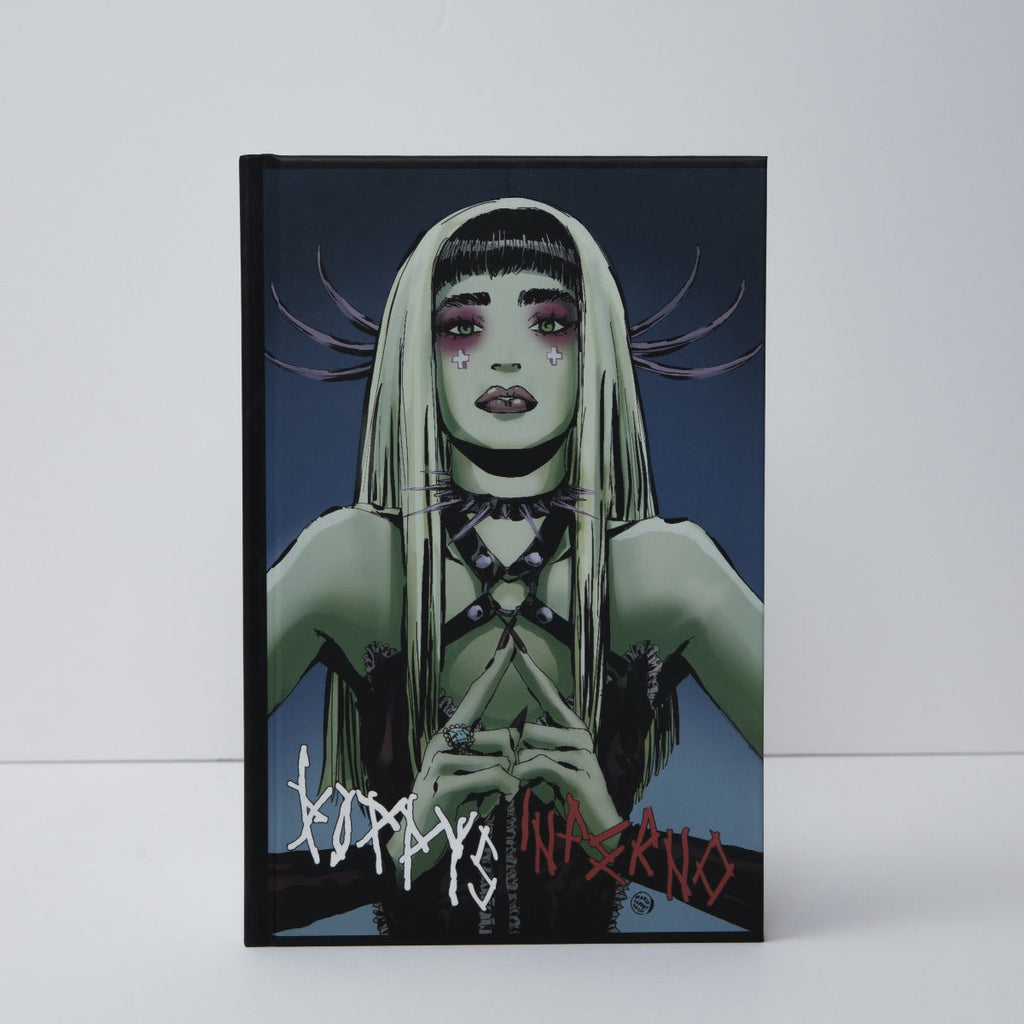 Poppy Poppy's Inferno - Hardcover Book Blue Variant