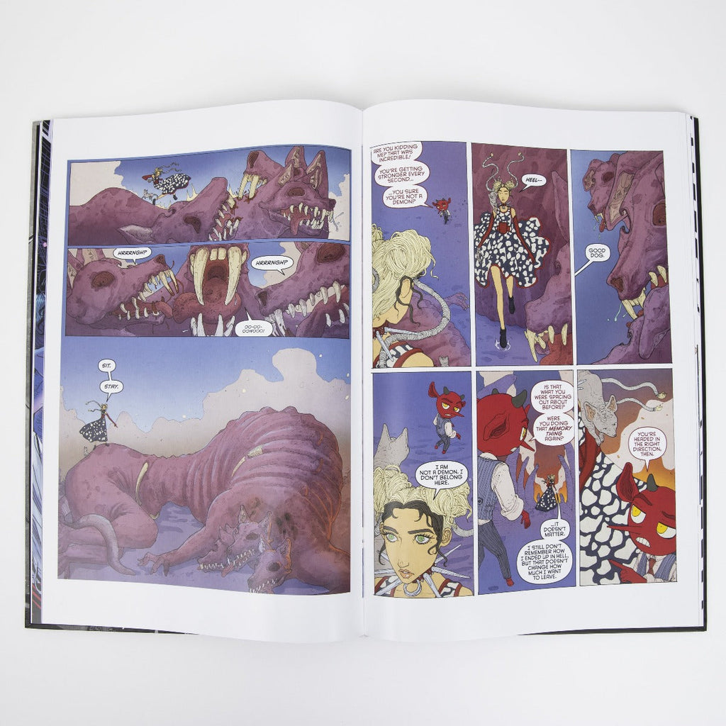 Poppy Poppy's Inferno - Hardcover Book Pink Variant