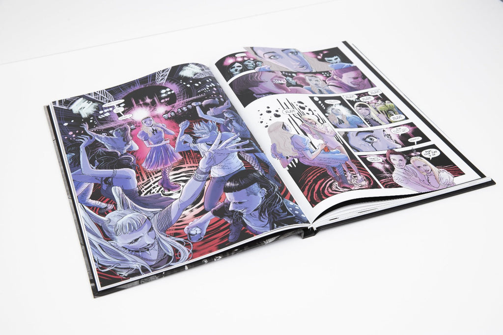 Poppy Poppy's Inferno - Hardcover Book Blue Variant