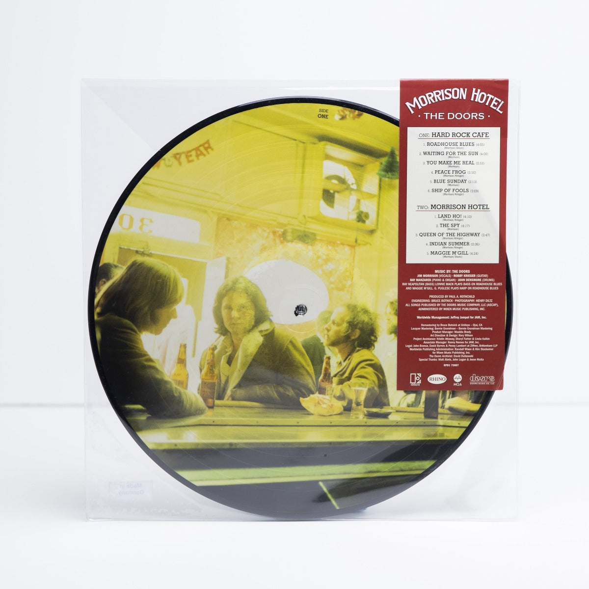 The Doors 'Morrison Hotel' - 50th Anniversary Picture Disc LP Vinyl Record