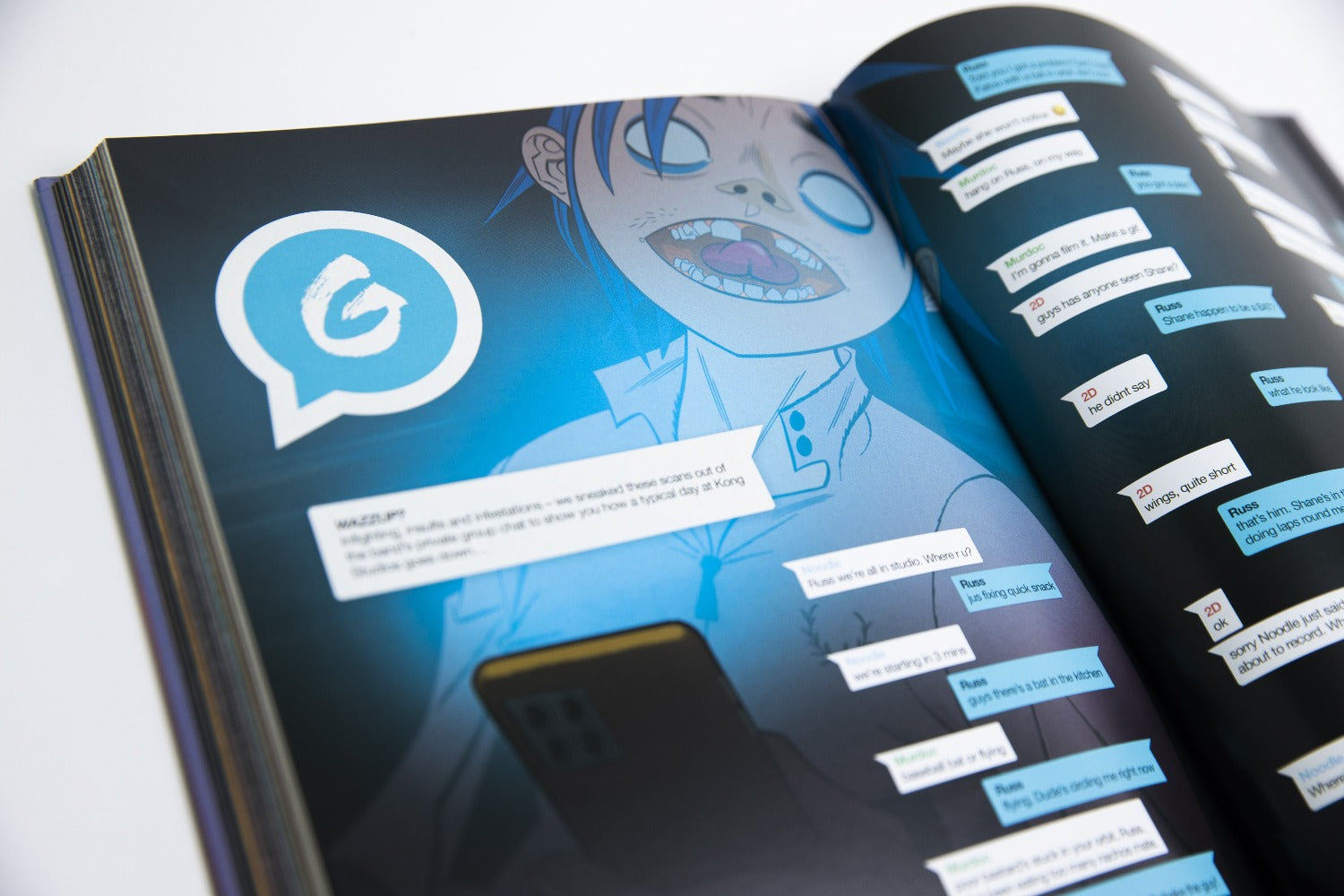 Gorillaz Almanac Hardcover Book