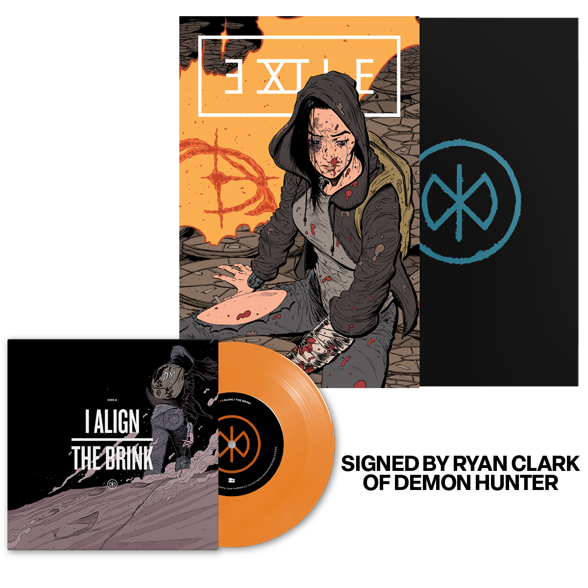 Demon Hunter: Exile - Signed Graphic Novel (Platinum Edition) Vinyl Record